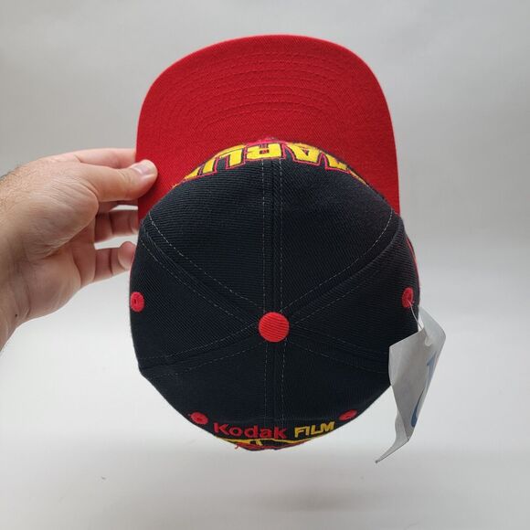 Vintage Sterling Marlin Logo Athletic Diamond Cut Snapback Hat #4 NOS NWT Nascar - Picture 8 of 11